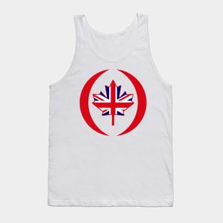 British Canadian Multinational Patriot Flag Series Tank Top